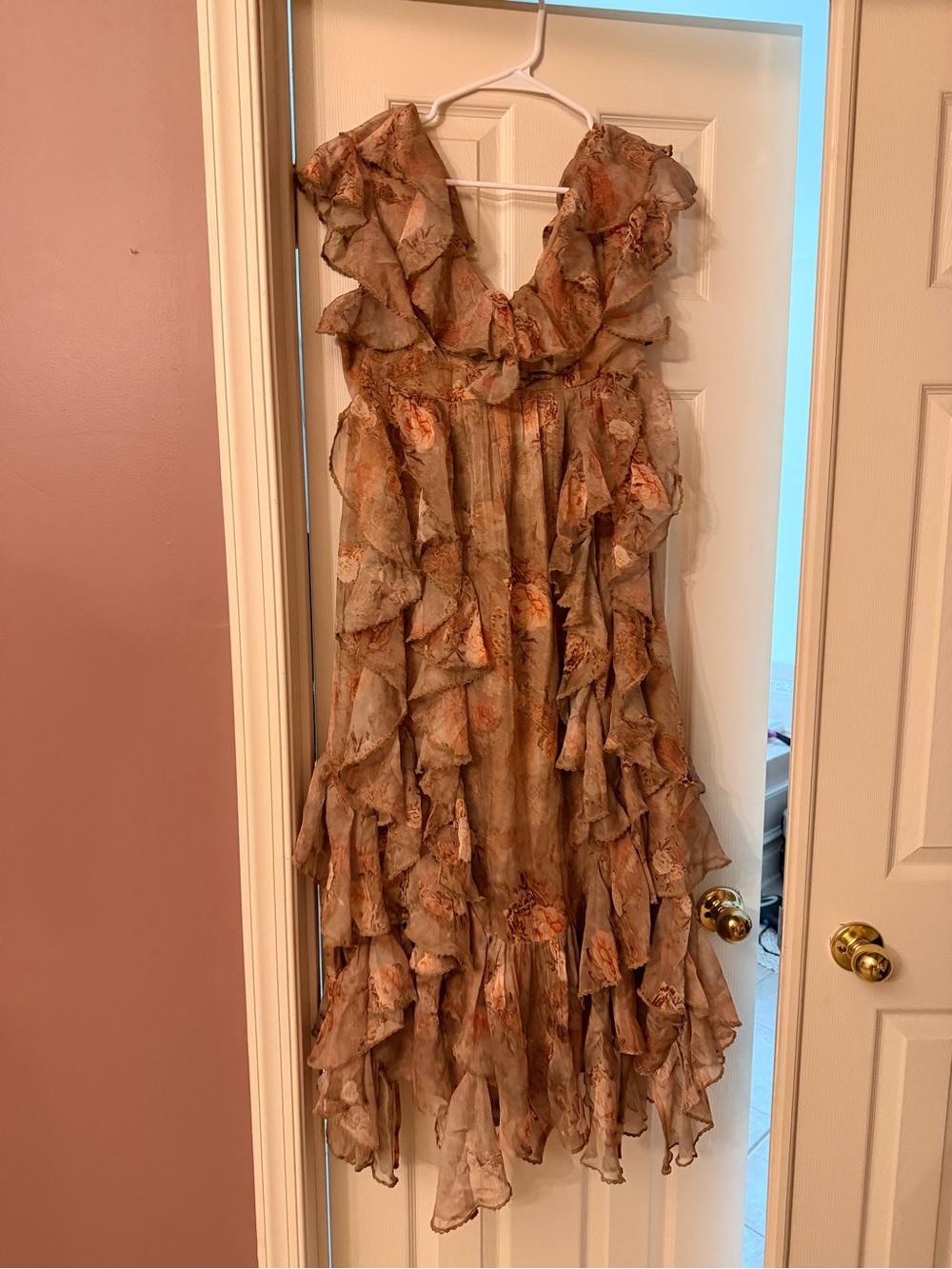 Anthropologie Ruffle Dress - Picture 3 of 7